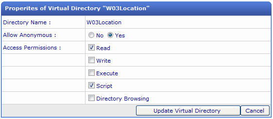 Virtual Directory